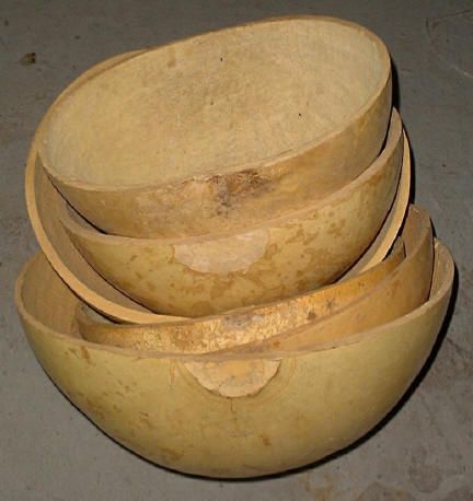 Calebasses décorées