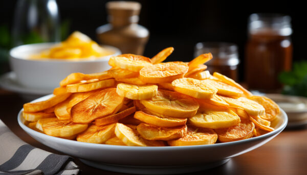 Chips de patates douces
